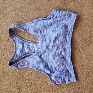 Athleta Women's Size Small Sports Bra Heather Gray